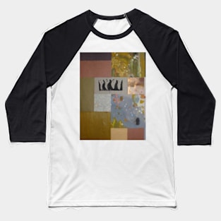 Patchwork abstract 3 Baseball T-Shirt